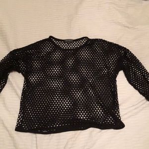 Forever 21 Fishnet Top